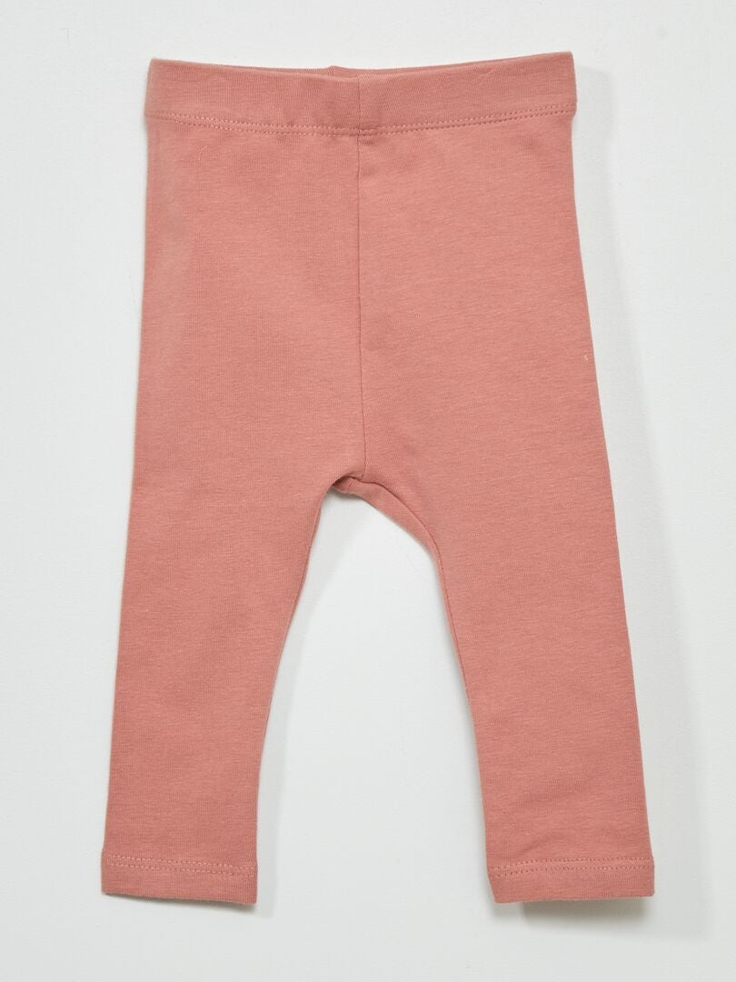 Effen lange legging van jerseystof ASROOS 1 - Kiabi