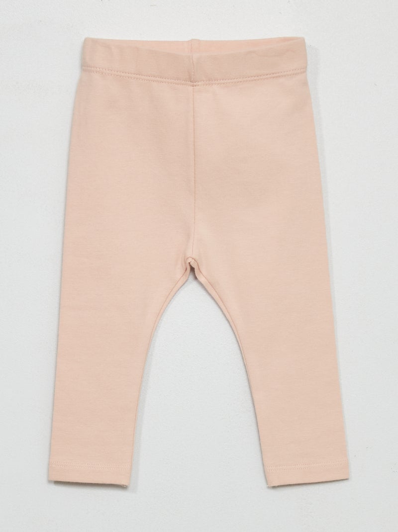 Effen lange legging van jerseystof ROSE - Kiabi