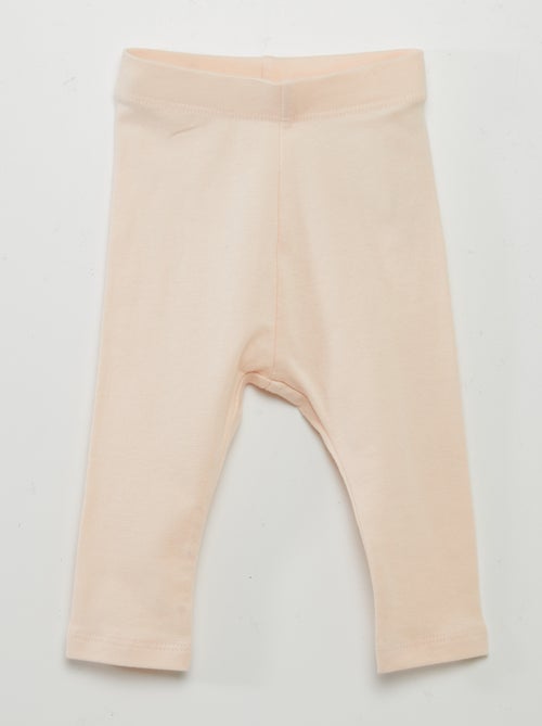 Effen lange legging van jerseystof - Kiabi