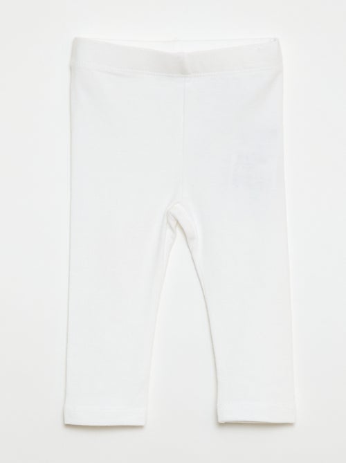 Effen lange legging - Kiabi