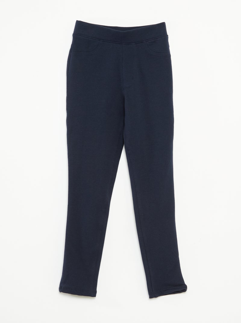 Effen legging Blauw - Kiabi