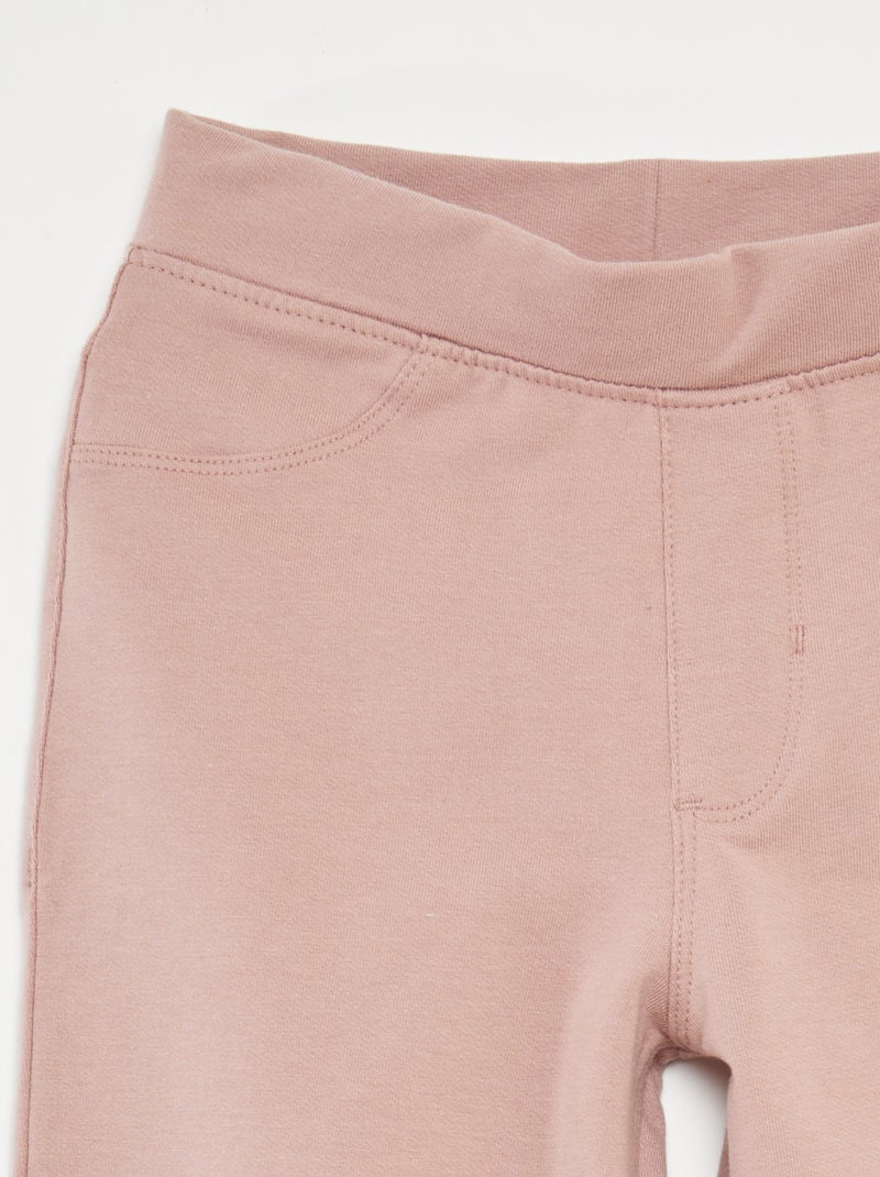 Effen legging Rose - Kiabi