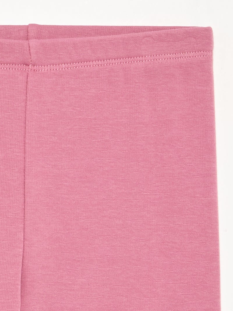 Effen legging Rose - Kiabi