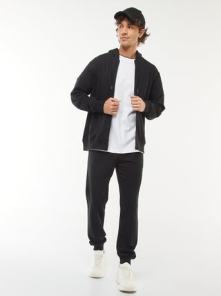 Effen lichte joggingbroek