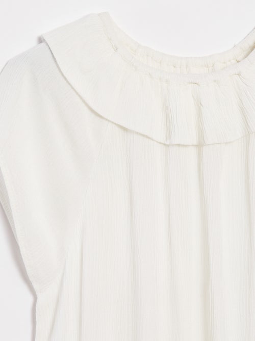 Effen lichte top zonder mouwen - Kiabi