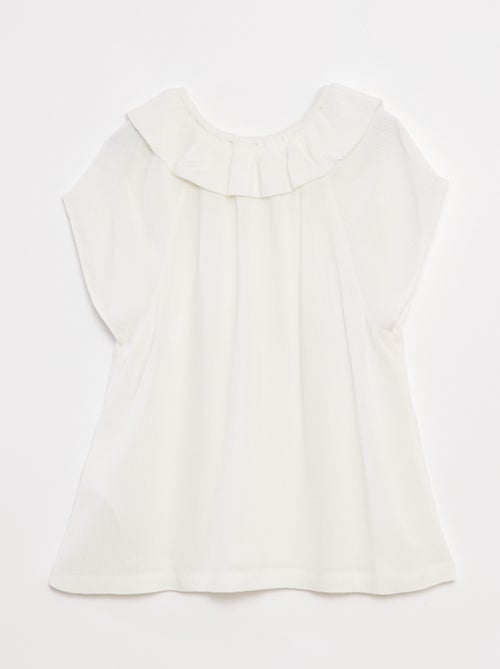 Effen lichte top zonder mouwen - Kiabi