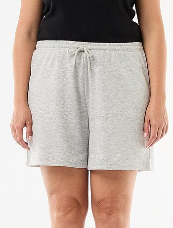 Effen lichtgewicht molton short