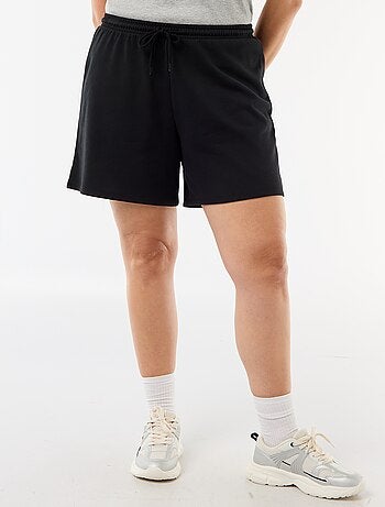 Effen lichtgewicht molton short