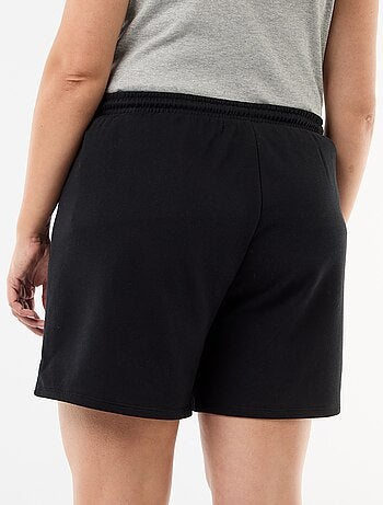 Effen lichtgewicht molton short