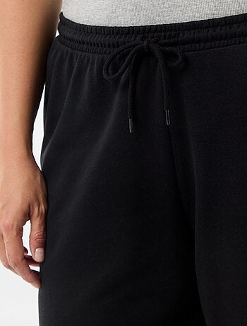 Effen lichtgewicht molton short