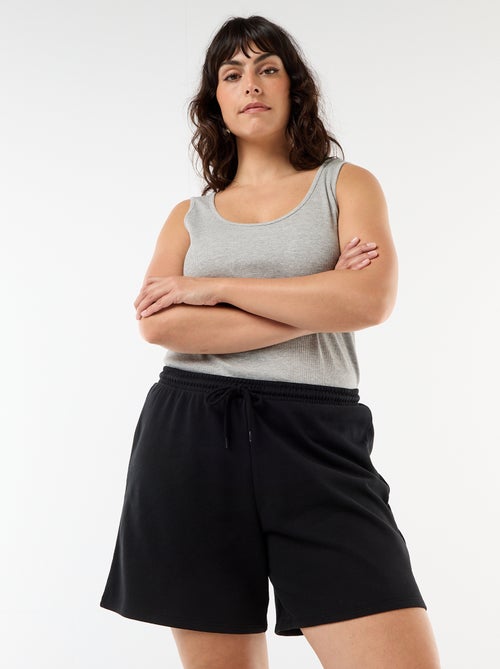Effen lichtgewicht molton short - Kiabi Effen lichtgewicht molton short - Kiabi
