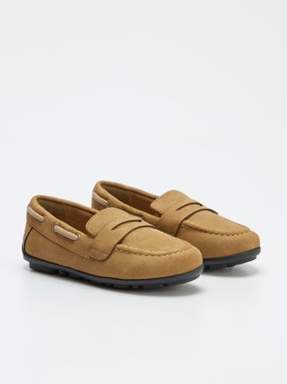 Effen loafers/bootschoenen