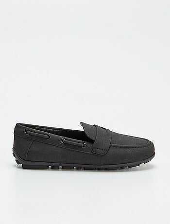 Effen loafers/bootschoenen