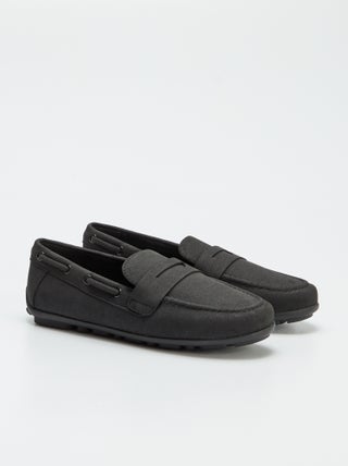 Effen loafers/bootschoenen