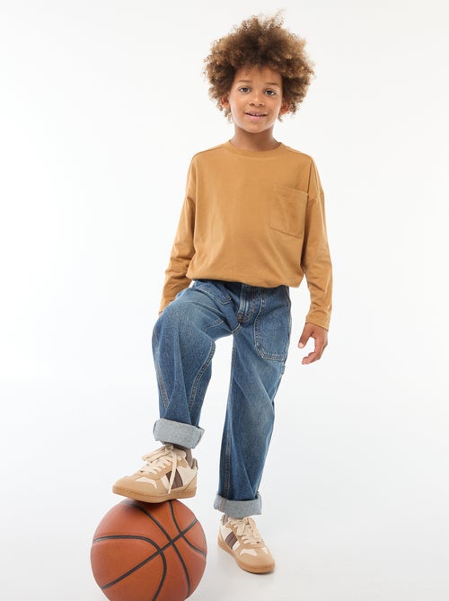 Effen loose-fit T-shirt - Kiabi