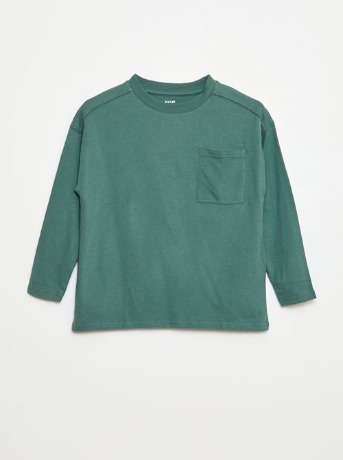 Effen loose-fit T-shirt - Kiabi