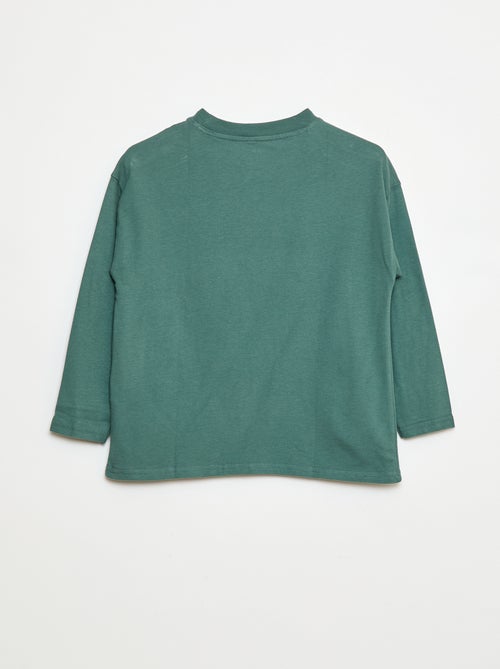 Effen loose-fit T-shirt - Kiabi