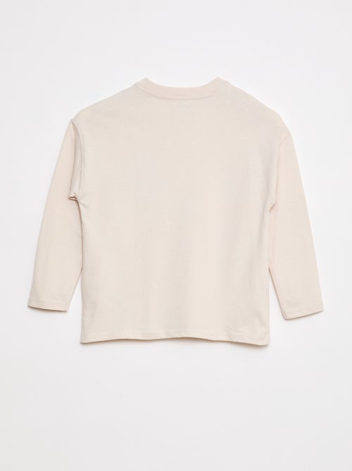 Effen loose-fit T-shirt - Kiabi