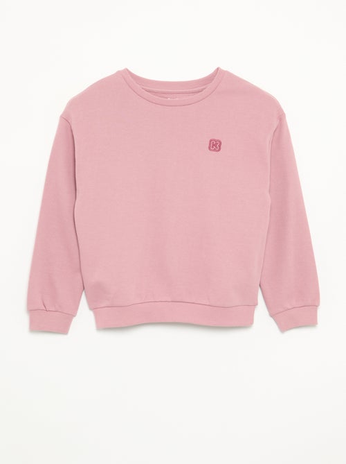 Effen meisjes sweater van ongeborsteld molton - Kiabi - Kiabi Effen meisjes sweater van ongeborsteld molton - Kiabi - Kiabi