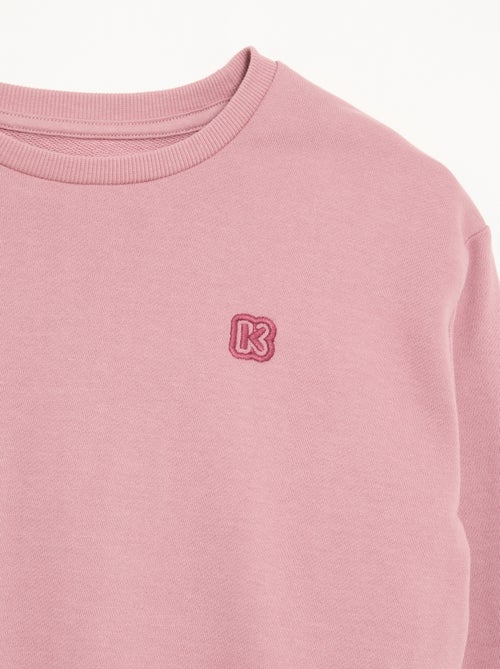 Effen meisjes sweater van ongeborsteld molton - Kiabi - Kiabi Effen meisjes sweater van ongeborsteld molton - Kiabi - Kiabi