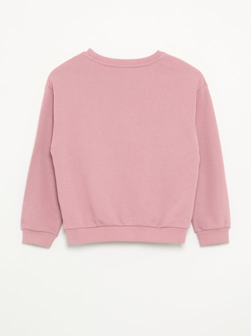 Effen meisjes sweater van ongeborsteld molton - Kiabi - Kiabi Effen meisjes sweater van ongeborsteld molton - Kiabi - Kiabi