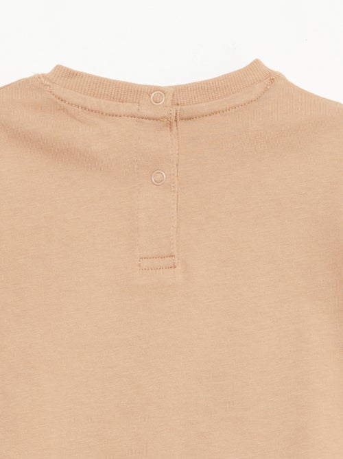 Effen mouwloos T-shirt - Kiabi Effen mouwloos T-shirt - Kiabi