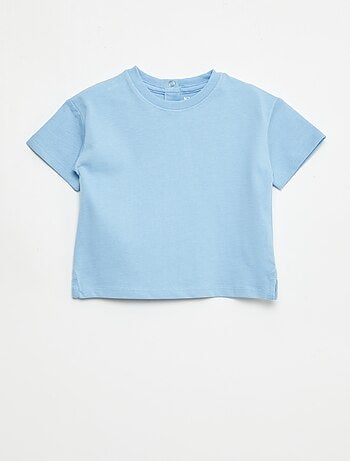 Effen mouwloos T-shirt