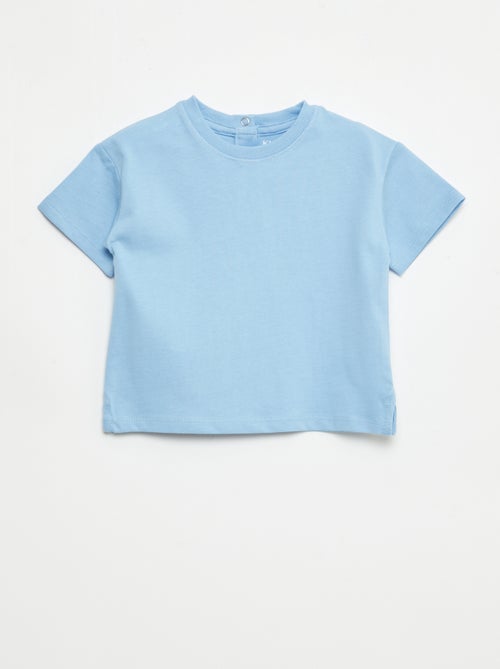 Effen mouwloos T-shirt - Kiabi