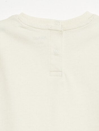 Effen mouwloos T-shirt