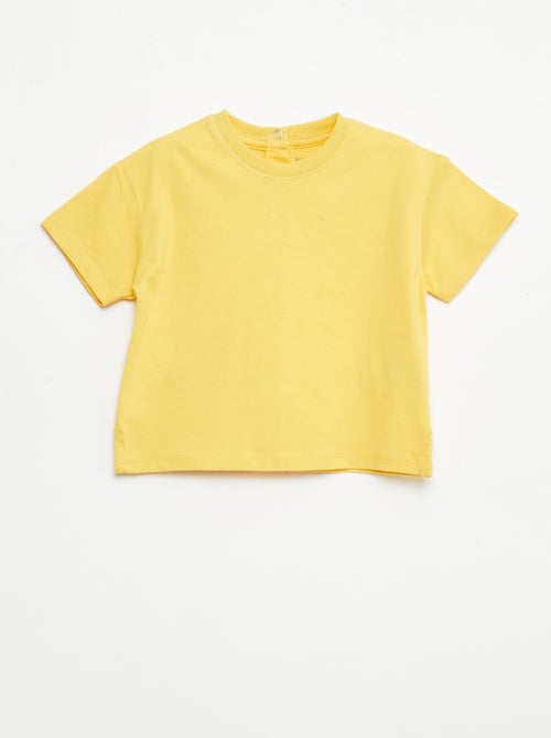 Effen mouwloos T-shirt - Kiabi