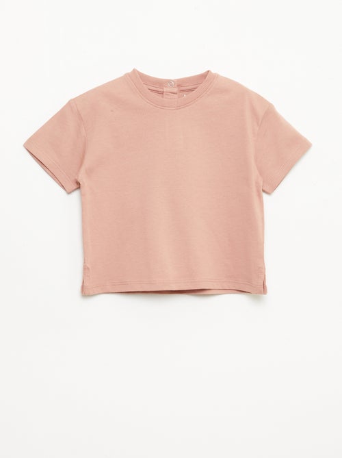 Effen mouwloos T-shirt - Kiabi