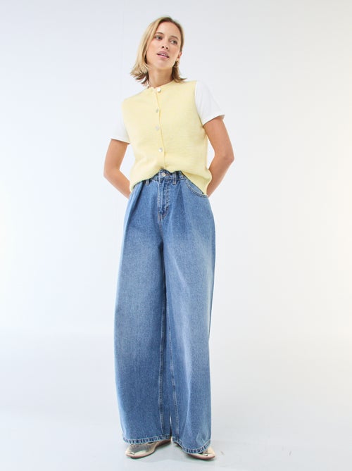 Effen mouwloos vest - Kiabi