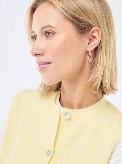 Effen mouwloos vest - Kiabi