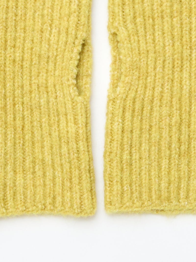 Effen mouwloze handschoenen Groen - Kiabi