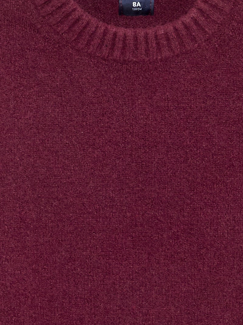 Effen mouwloze trui Rose - Kiabi