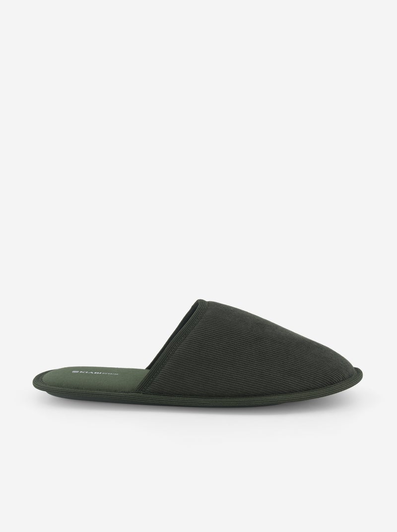 Effen muilpantoffels Kaki - Kiabi