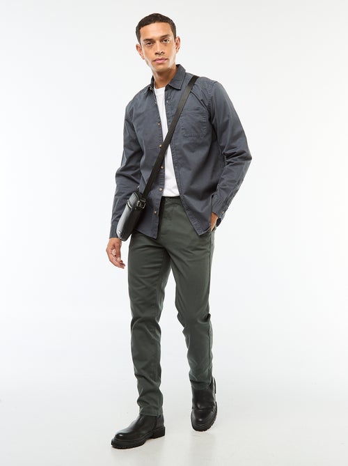 Effen overhemd - recht / regular-fit model - Kiabi