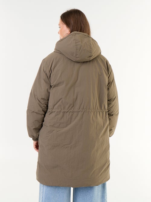 Effen parka met capuchon - Kiabi Effen parka met capuchon - Kiabi