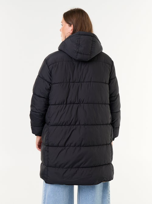 Effen parka met capuchon - Kiabi Effen parka met capuchon - Kiabi