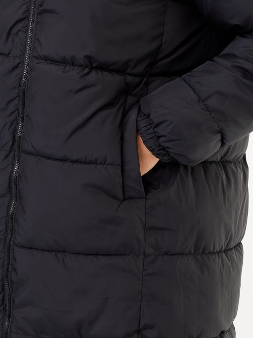 Effen parka met capuchon - Kiabi Effen parka met capuchon - Kiabi
