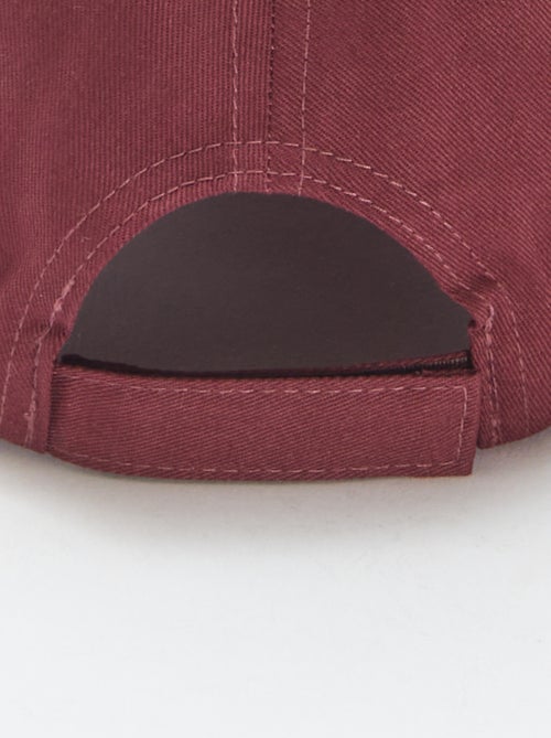 Effen pet in baseballstijl - Kiabi