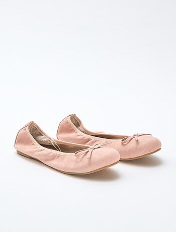 Effen platte ballerina's