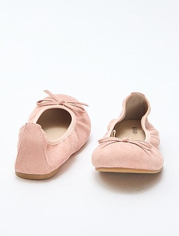 Effen platte ballerina's