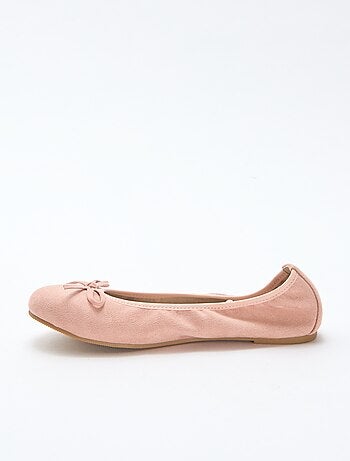 Effen platte ballerina's