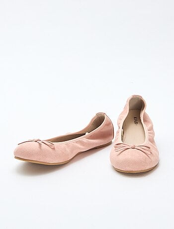 Effen platte ballerina's