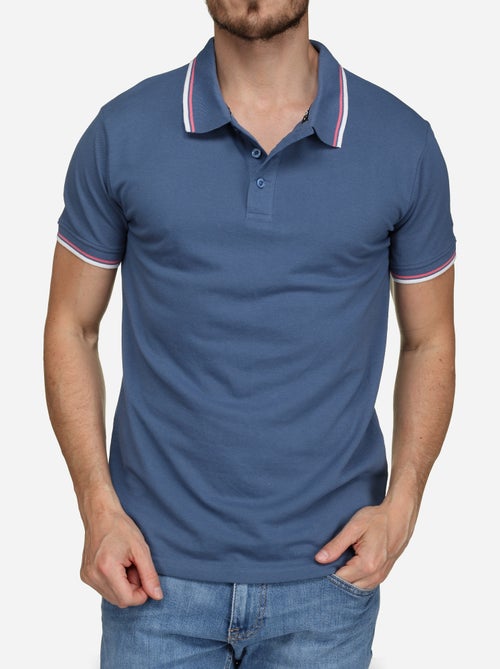 Effen polo met bies - Torrente - Kiabi Effen polo met bies - Torrente - Kiabi