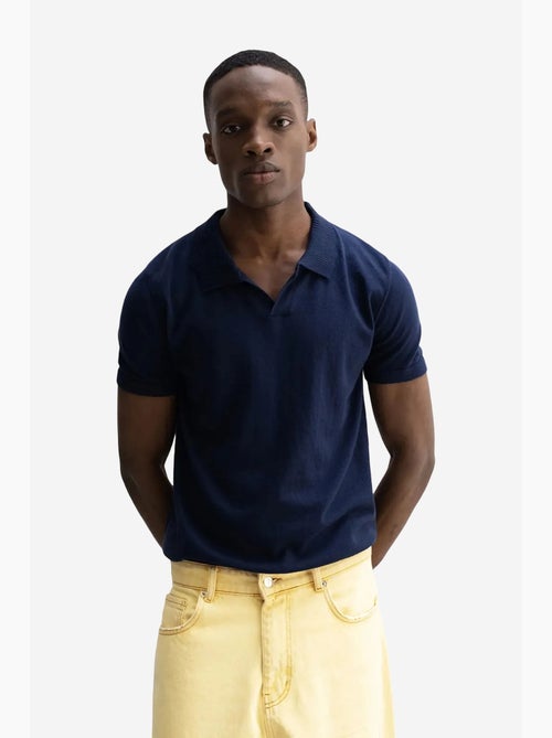 Effen polokraag gebreid t-shirt giesto - Kiabi Effen polokraag gebreid t-shirt giesto - Kiabi