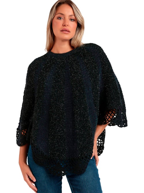 Effen poncho romantic - Kiabi Effen poncho romantic - Kiabi