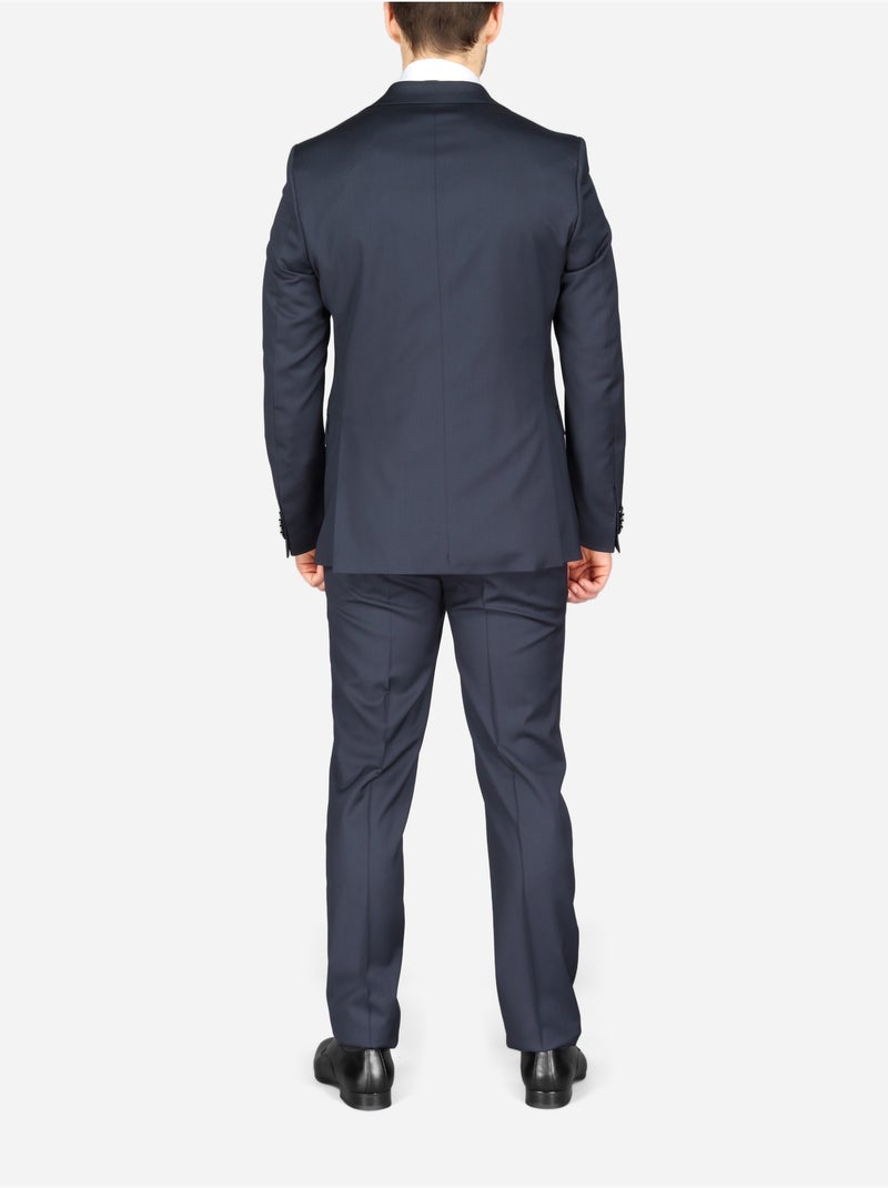 Effen prestigieus tweedelig pak - leader mode Blauw - Kiabi