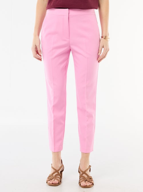 Effen rechte pantalon - Kiabi